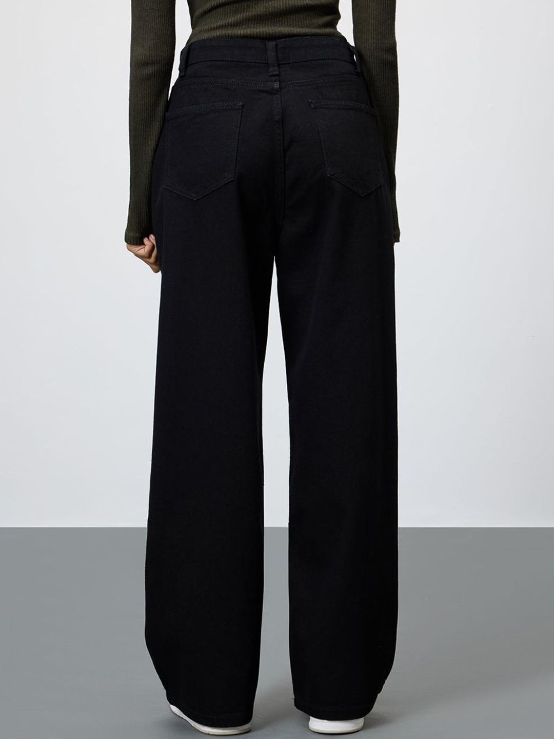 Kotty Women Jean Wide Leg Stretchable Jeans