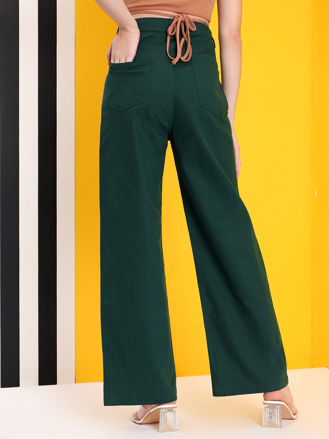 Kotty Women Jean Straight Fit High-Rise Stretchable Jeans