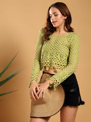 Kotty Embellished Cotton Top