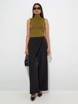 Kotty High Neck Fitted Top