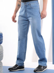 Kotty Men Comfort Fit Mid-Rise Stretchable Jeans