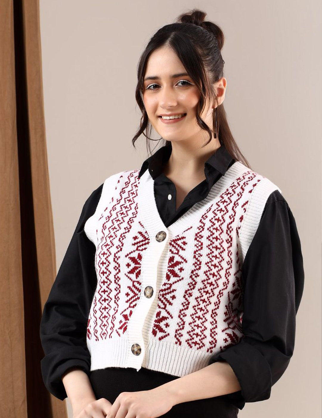 Kotty Women Crop Cardigan