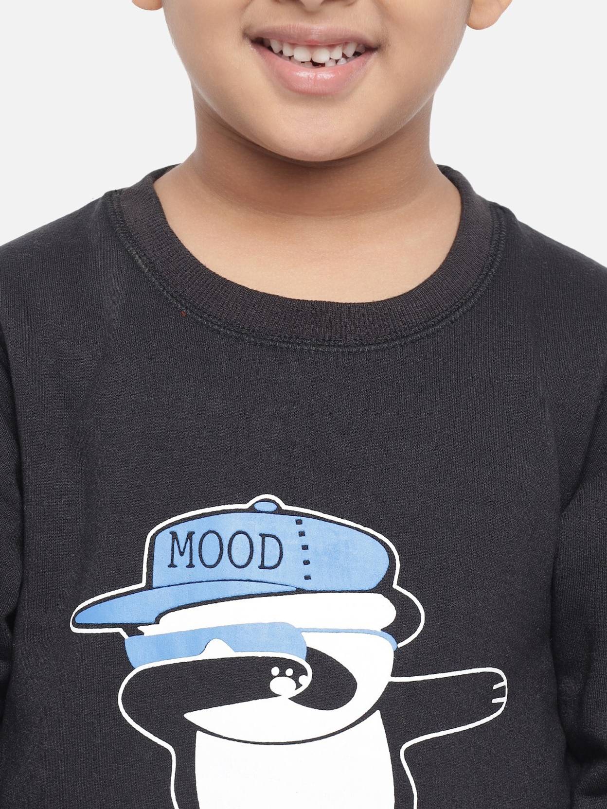 KOTTY Boys Full Sleeve Printed Sweatshirt