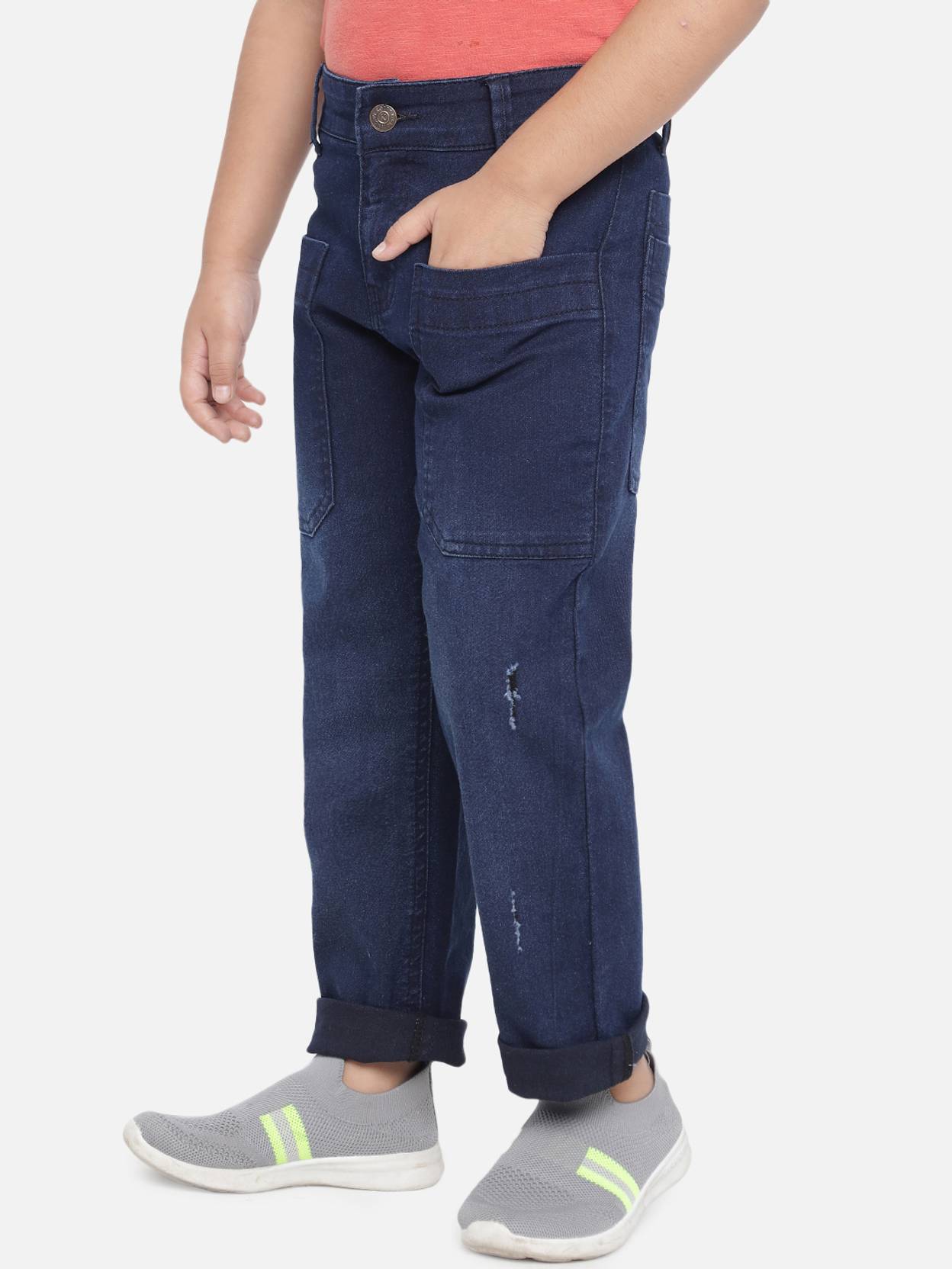 KOTTY  Boys Regular Mid Rise Blue Jeans