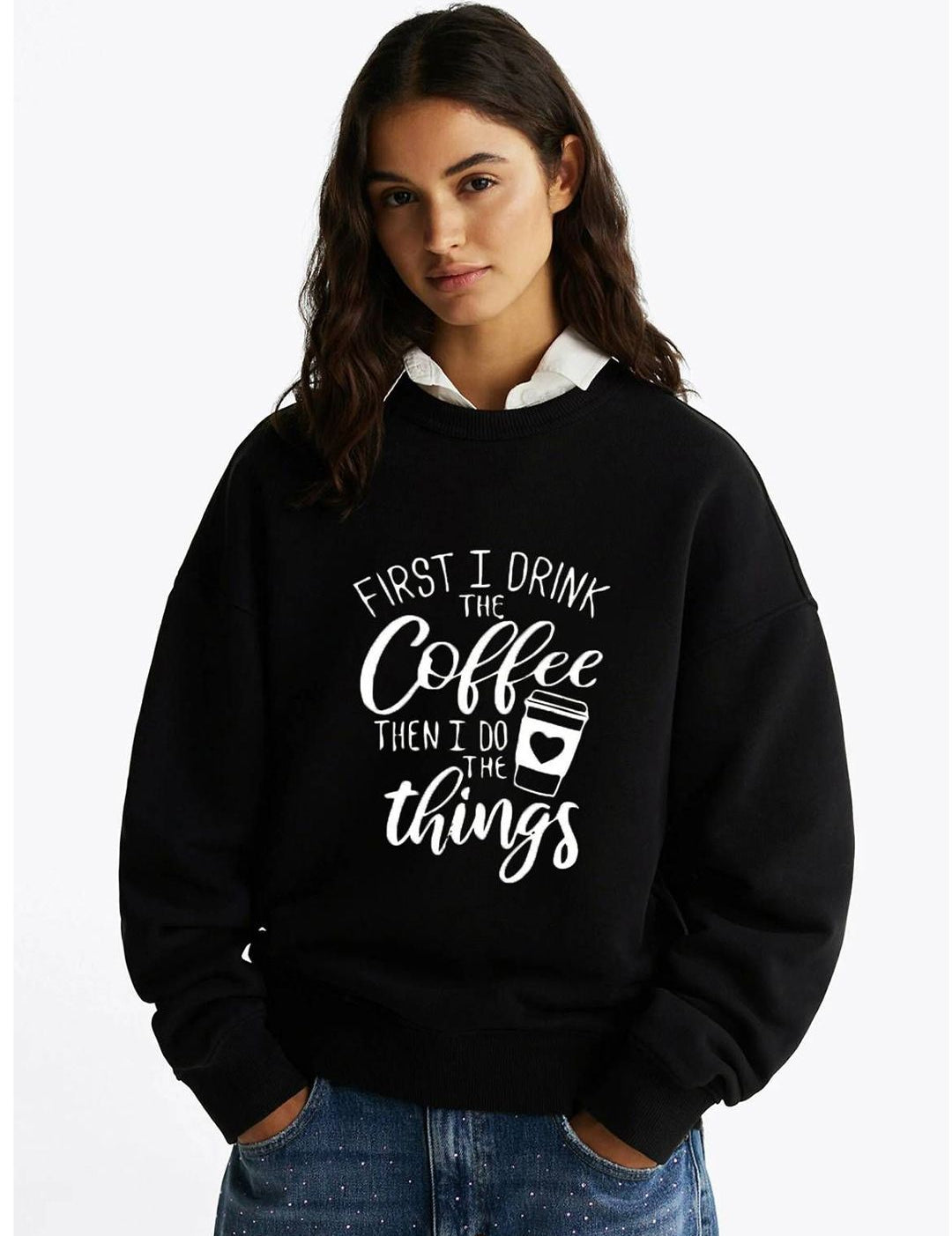 Kotty Women Printed Therma-Fit Sweatshirt