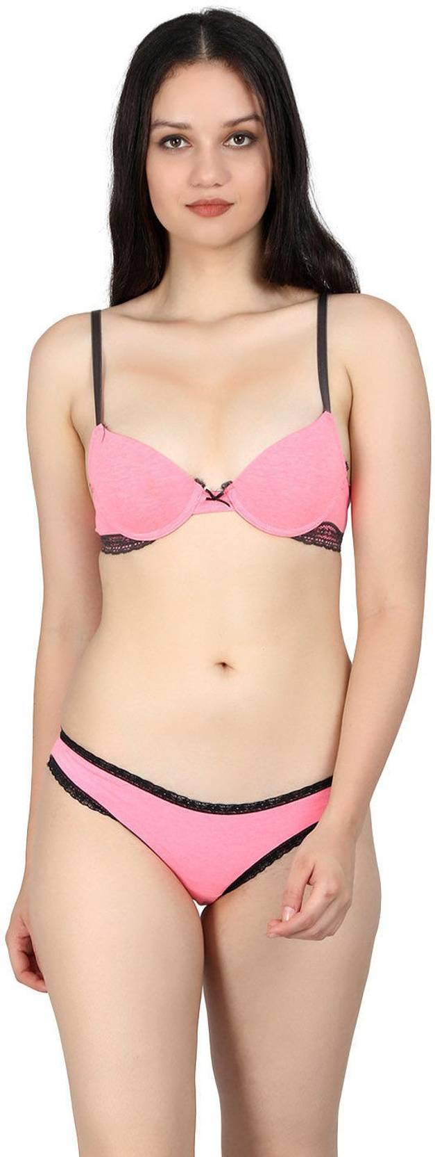 KOTTY  Bra & Panty Set Printed Multicolor Lingerie Set