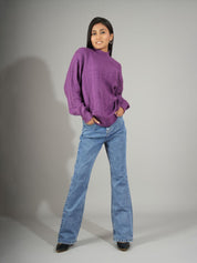 Kotty Women Cable Knit Pullover