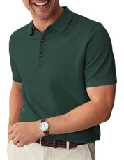 Kotty Men Polo Collar Pockets T-shirt