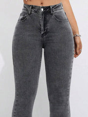 Kotty Women Bootcut High-Rise Light Fade Stretchable Jeans