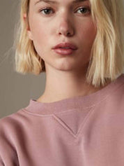 Kotty Women Solid Round Neck Pullover Sweatshirt