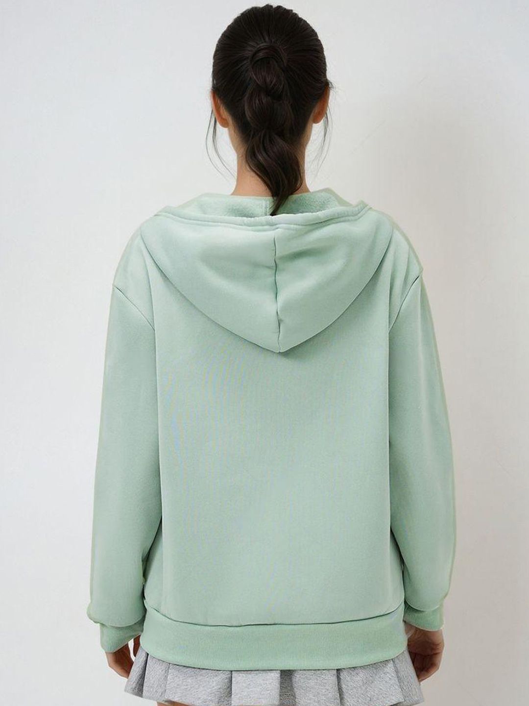 Kotty Women Hooded Front-Open Sweatshirt