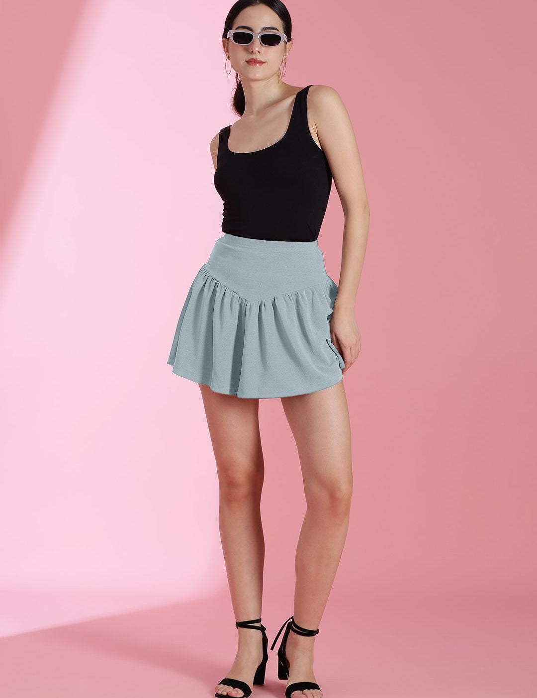  Kotty Flared Above Knee Skirts