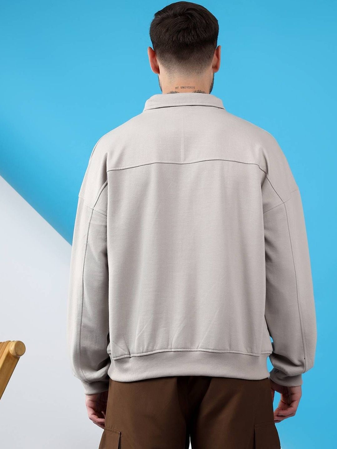 Kotty Round Neck Long Sleeves Cotton Pullover 