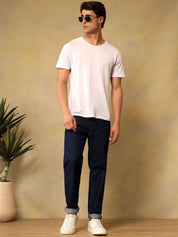 Kotty Men Regular Fit Mid-Rise Stretchable Jeans
