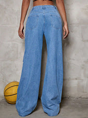 Kotty Women Jean Straight Fit High-Rise Stretchable Jeans