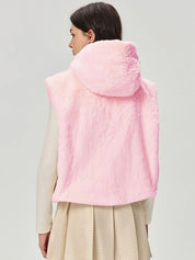 Kotty Women Hooded Self Design Open Front Jacket