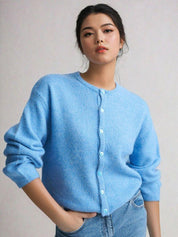 Kotty Women Cotton Front-Open Sweater