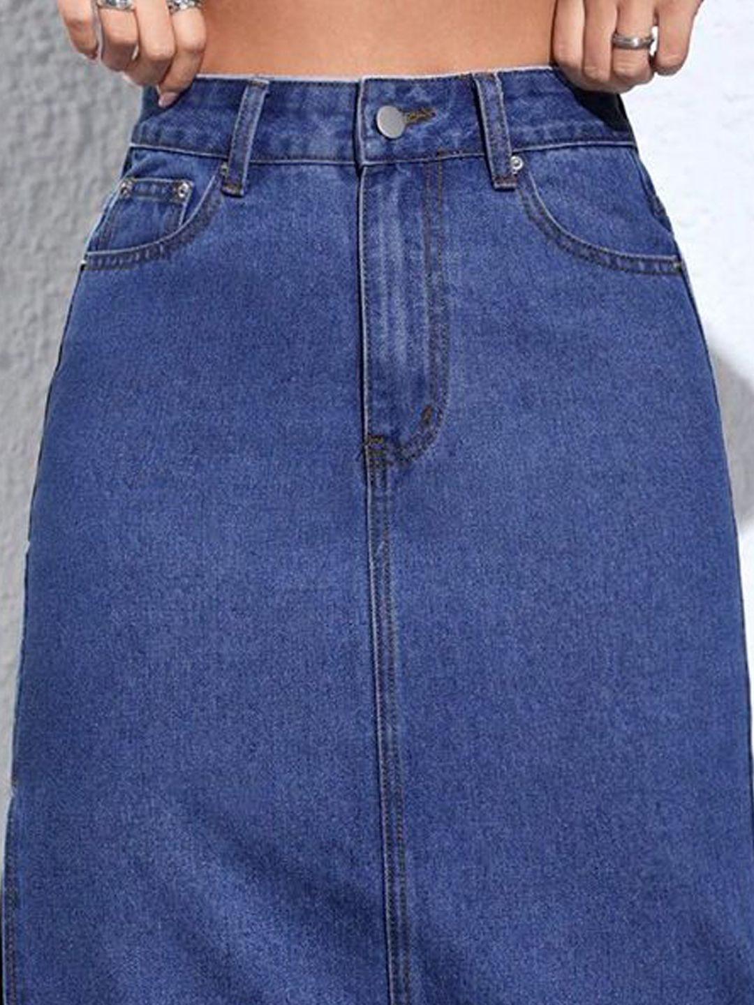 Kotty Straight Midi Skirt