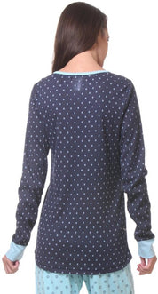 KOTTY  Casual Regular Sleeves Printed Women Blue Top