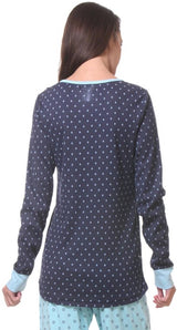 KOTTY  Casual Regular Sleeves Printed Women Blue Top
