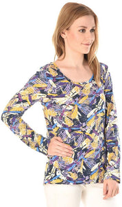 KOTTY  Casual Regular Sleeves Printed Women Multicolor Top