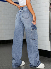 Kotty Women Straight Fit High-Rise Stretchable Jeans