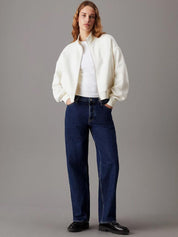 Kotty Women High Neck Front-Open Sweatshirt