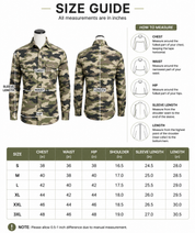 Kotty Men Olive Green Camouflage Printed Jacket