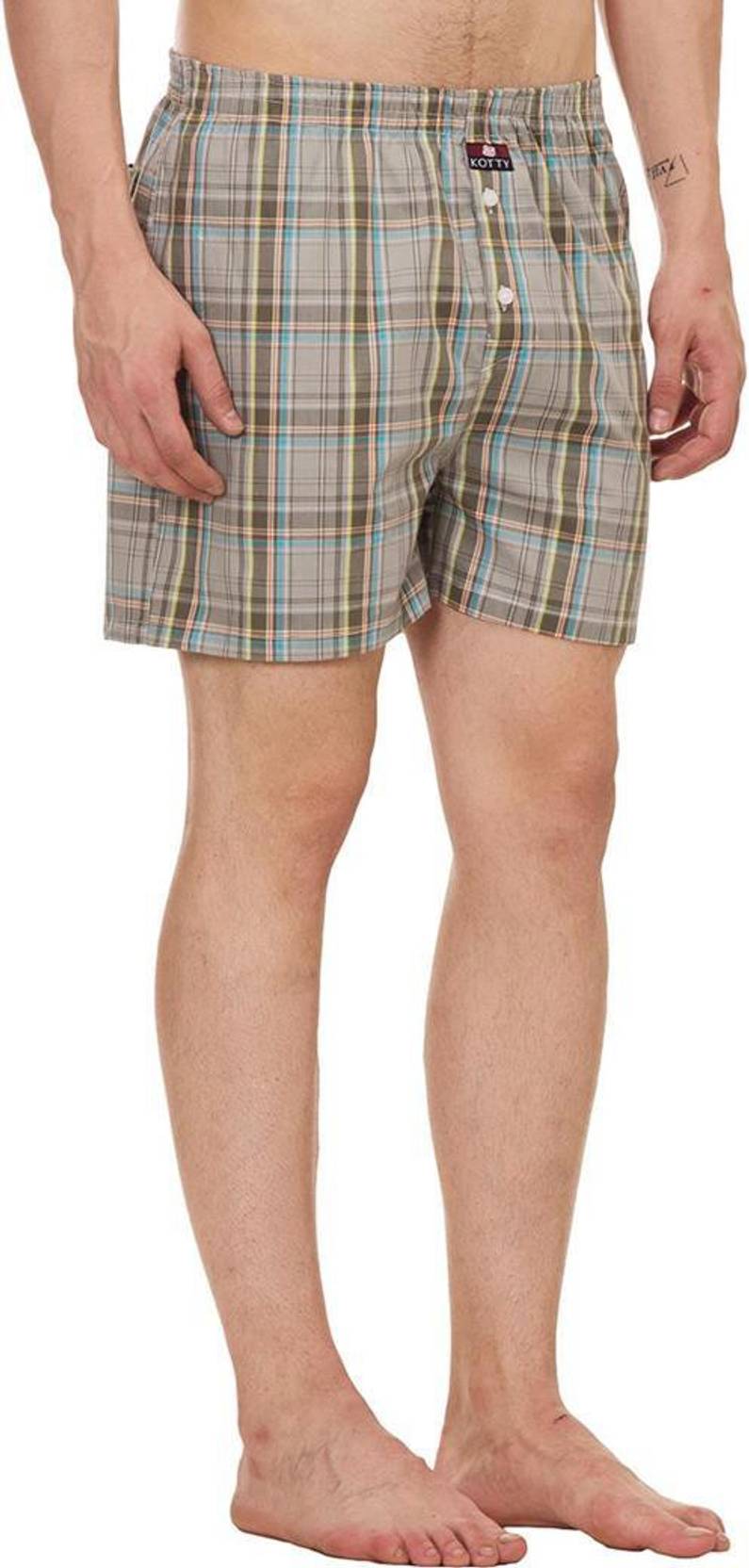 KOTTY  Checkered Men Boxer