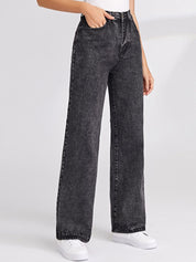 Kotty Women Wide Leg High-Rise Jeans