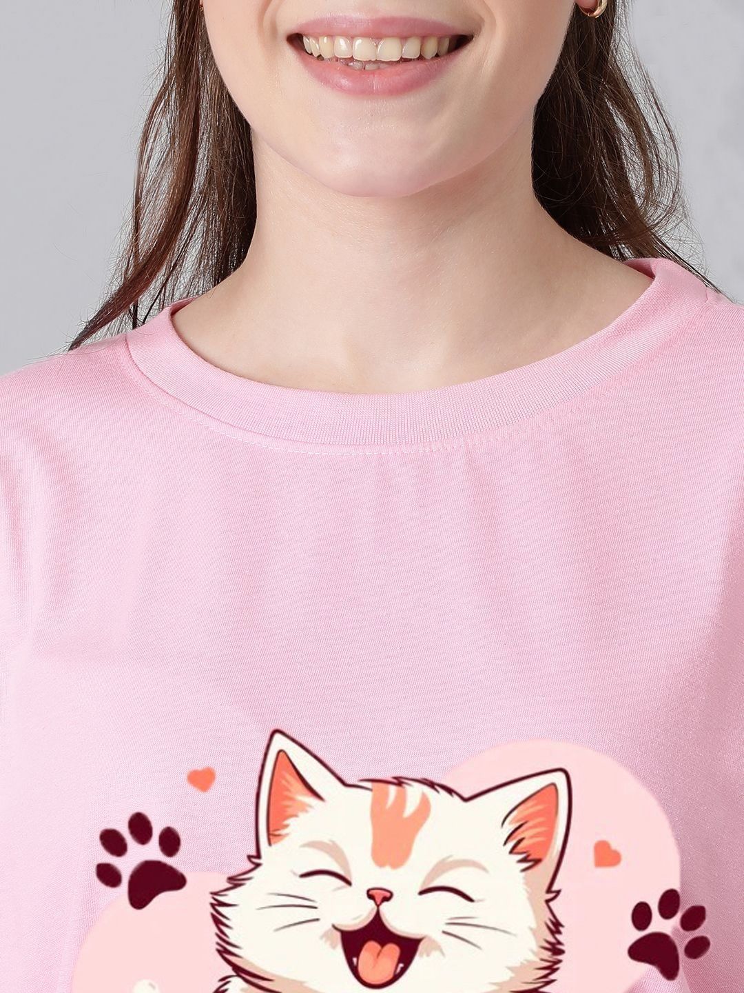 Kotty Women Printed T-shirt