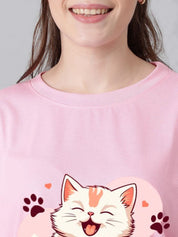 Kotty Women Printed T-shirt
