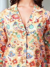 Kotty Printed Shirt With Trousers