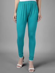 KOTTY  Color Block Women Blue Tights