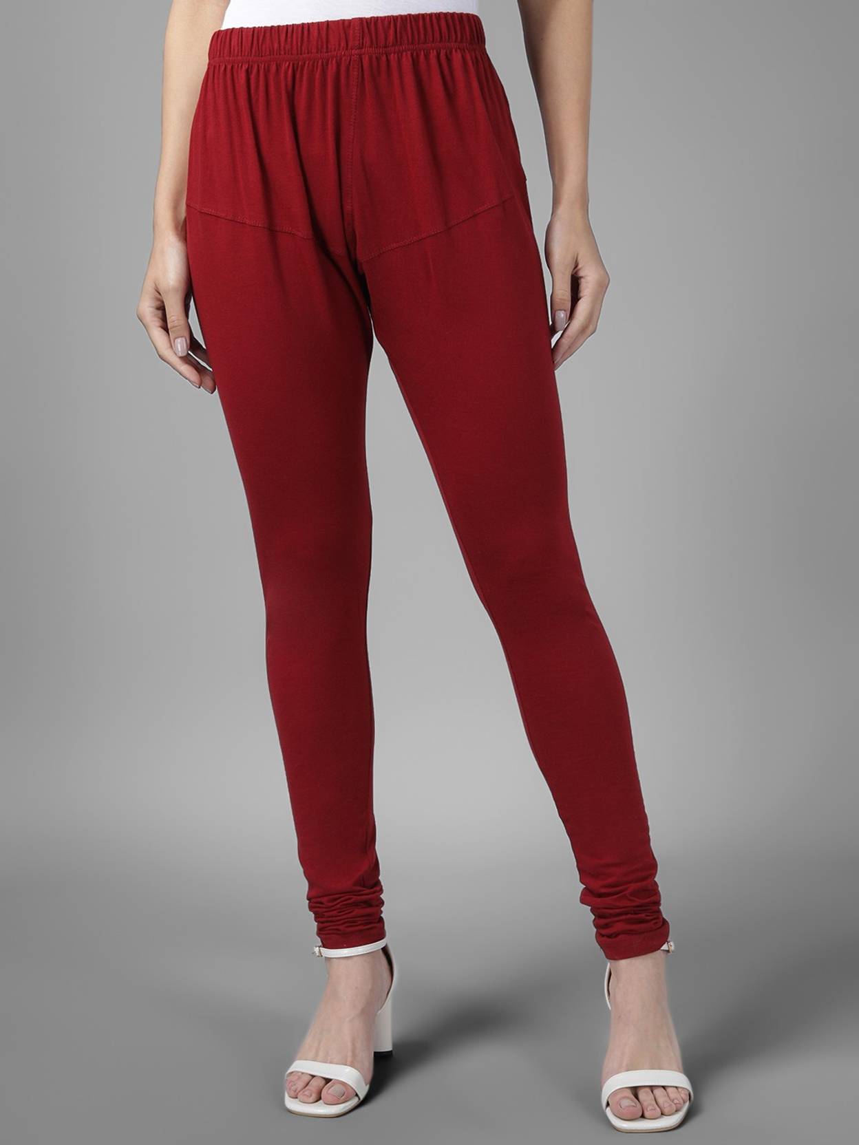 KOTTY  Color Block Women Maroon Tights