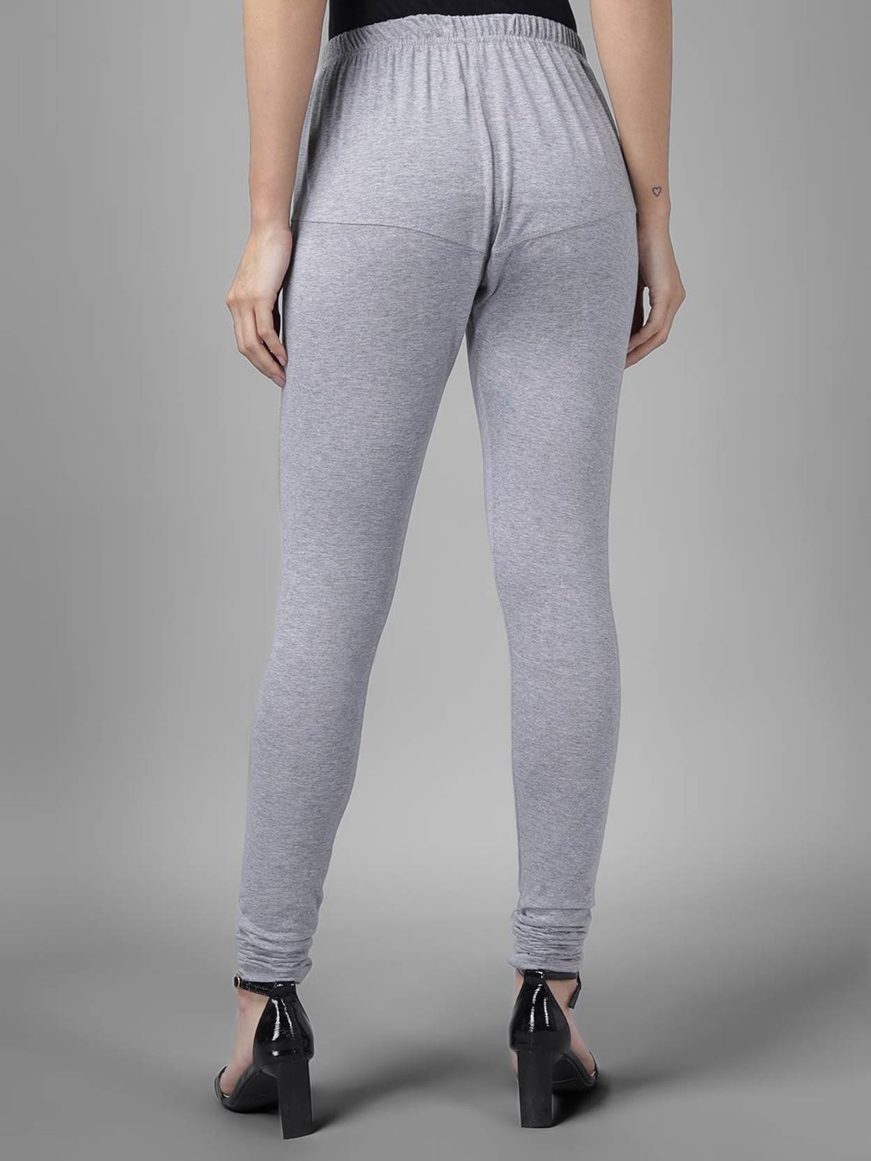 KOTTY  Color Block Women Silver Tights