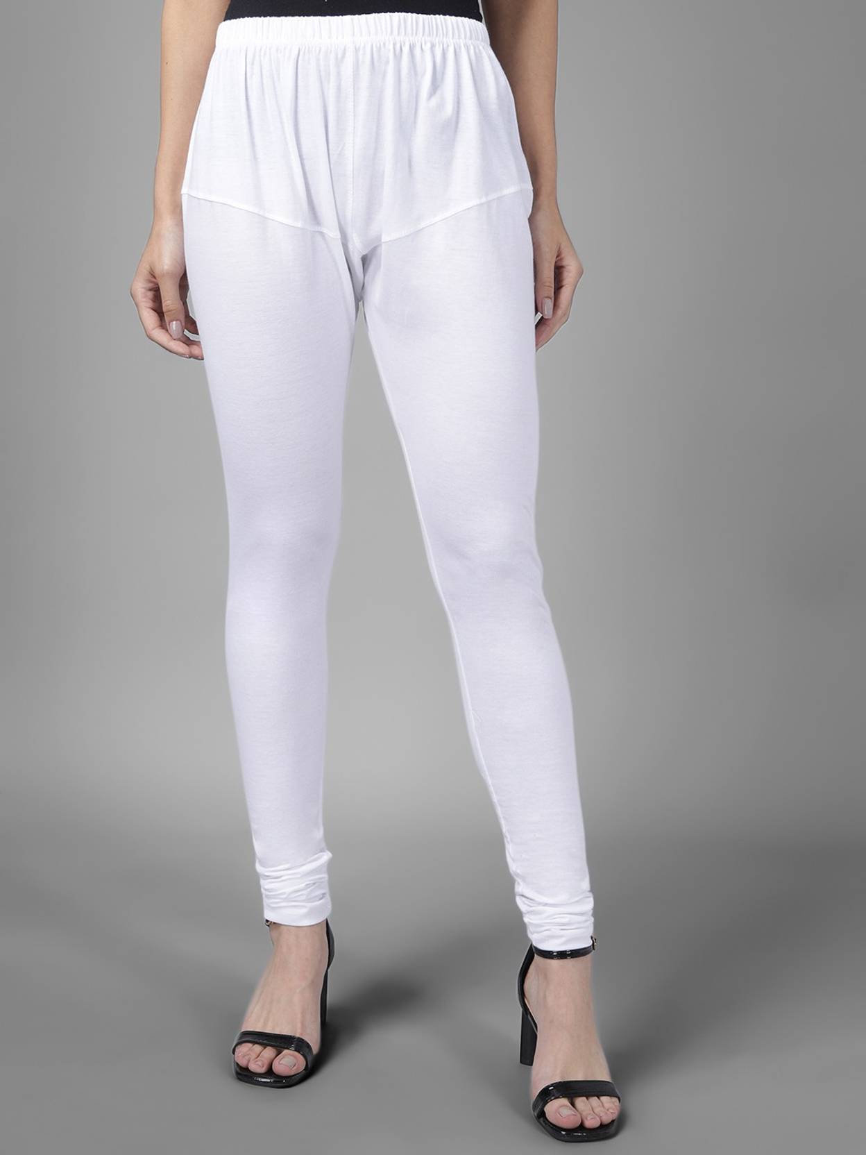 KOTTY  Color Block Women White Tights