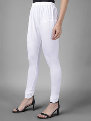 KOTTY  Color Block Women White Tights