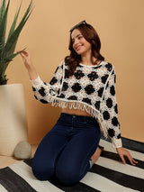 Kotty Embellished Cotton Top