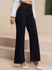 Kotty Women Wide Leg High-Rise Jeans