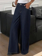 Kotty Women Wide Leg High-Rise Stretchable Jeans
