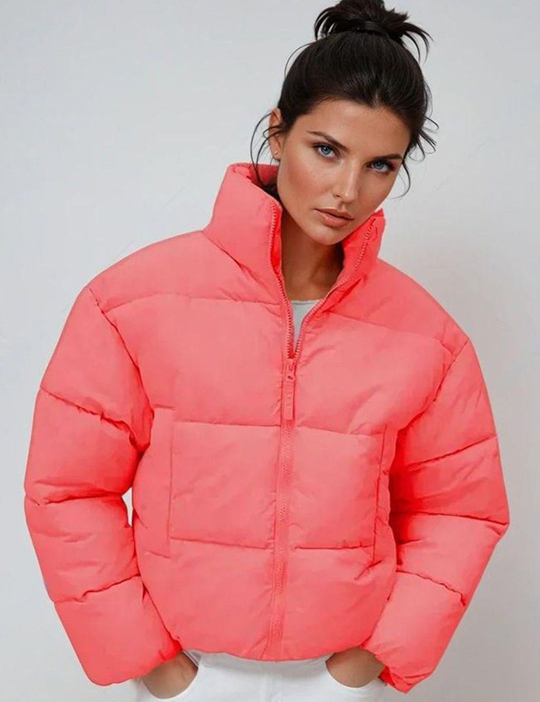 Kotty Women Insulator Crop Puffer Jacket
