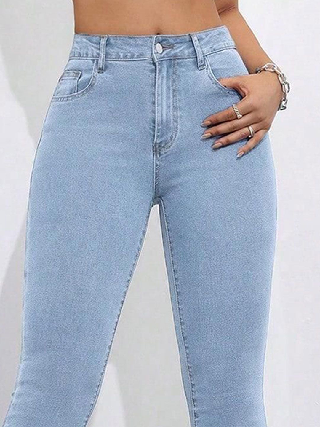 Kotty Women Bootcut High-Rise Stretchable Jeans