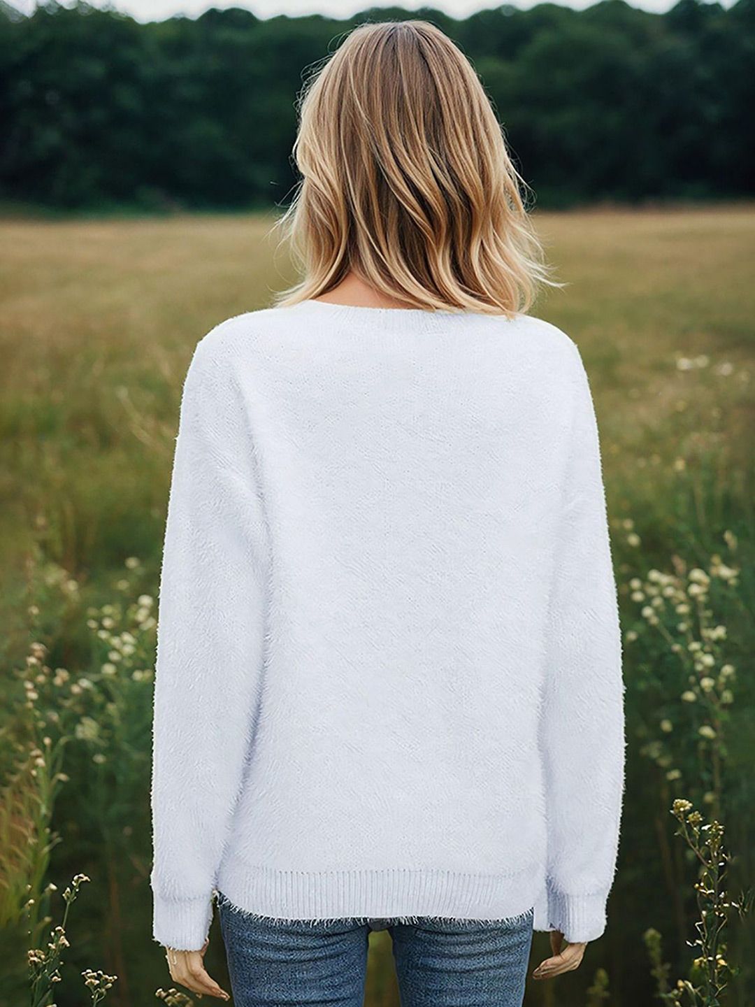 Kotty Women Long Sleeves Round Neck Pullover