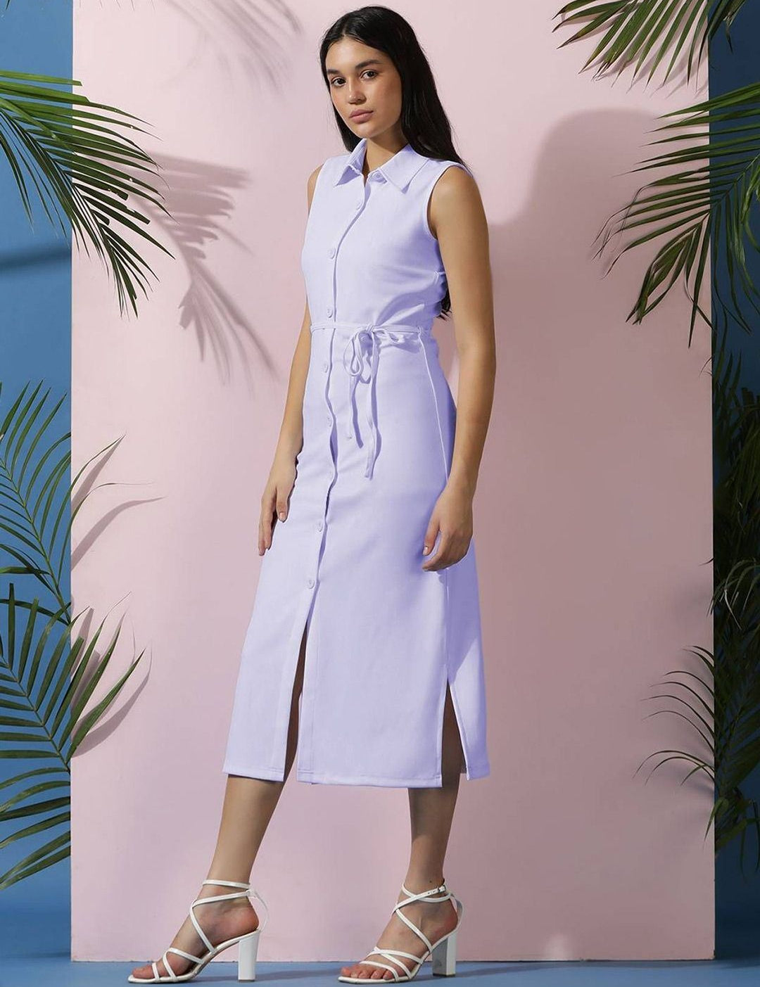 Kotty Shirt Midi Dress