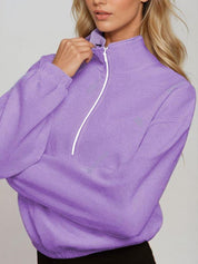 Kotty Women High Neck Pullover Sweatshirt