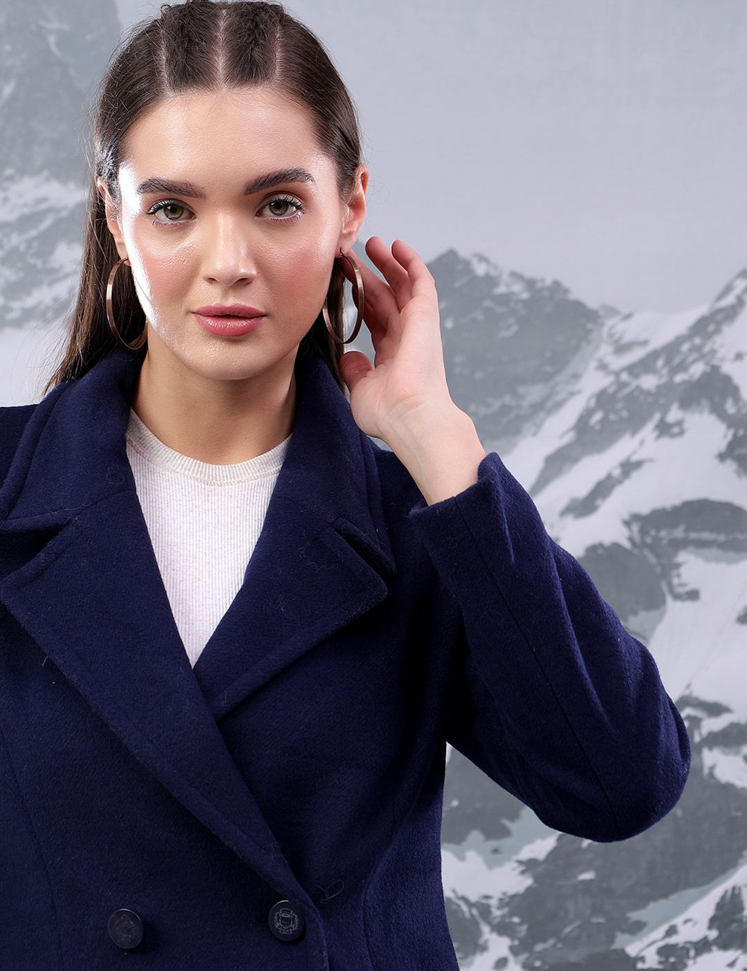 Kotty Double-Breasted Overcoat