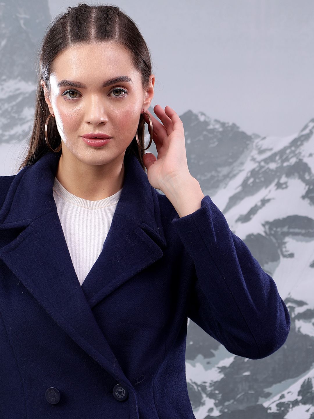 Kotty Double-Breasted Overcoat