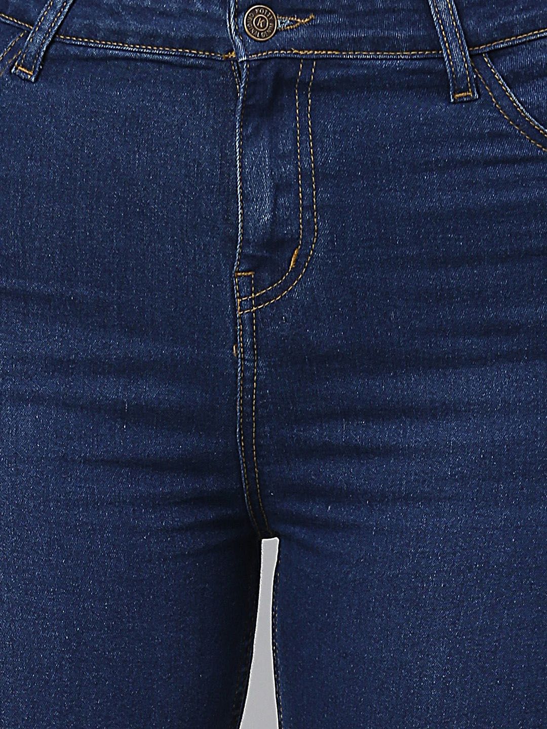 Kotty Women Jean Bootcut High-Rise Stretchable Jeans