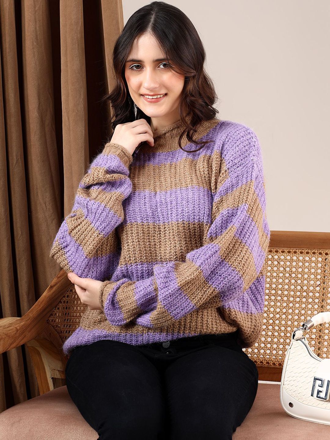 Kotty Women Colourblocked Pullover